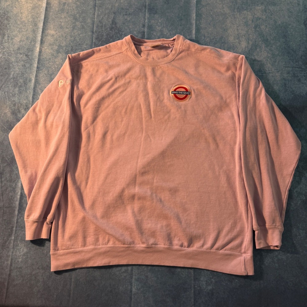 Streetwear Mind The Gap London Faded Purple Comfort Colors Sweatshirt 2XL